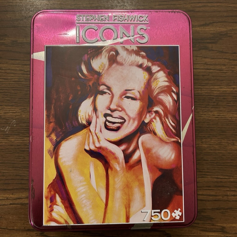 Stephen Fishwick Icons Marilyn‎ Monroe 750 Piece Jigsaw Puzzle MasterPieces